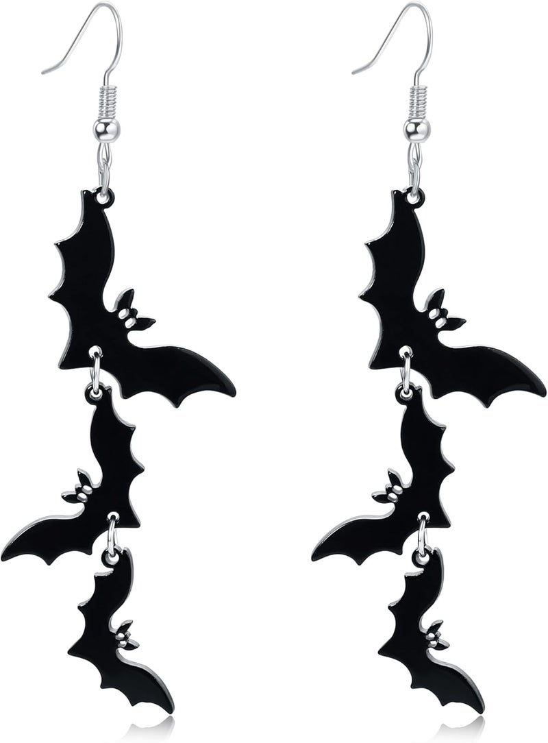 ecozran Halloween, Christmas, 4th of July Patriotic Earrings, Holiday Earrings Independence Day Stud Dangle Drop Earrings Hook Fashion Jewelry Gift for Women - Image 1
